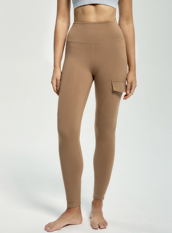 Naked sports cropped pants