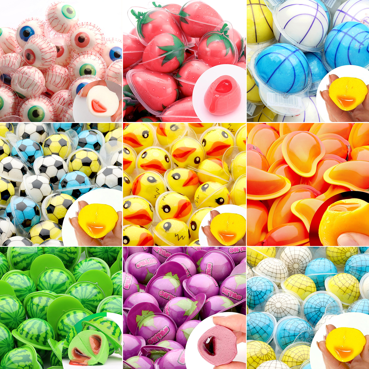 Jam Filled Gummy Candy
