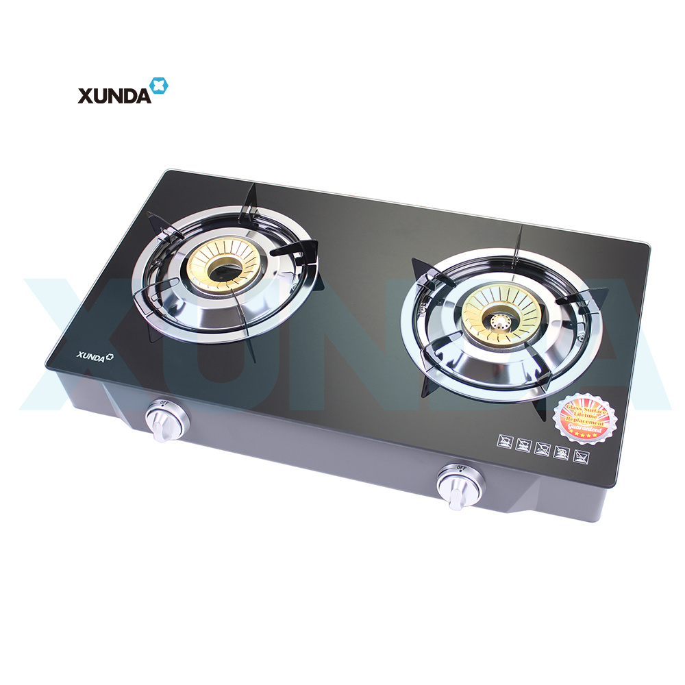 Xunda table top gas stove gas cooker2-N5-M75
