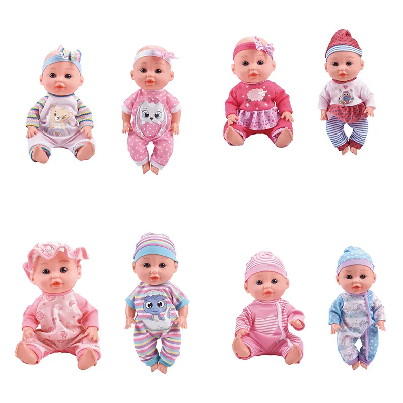 12 inch baby doll(with bottle,diaper, accessories)