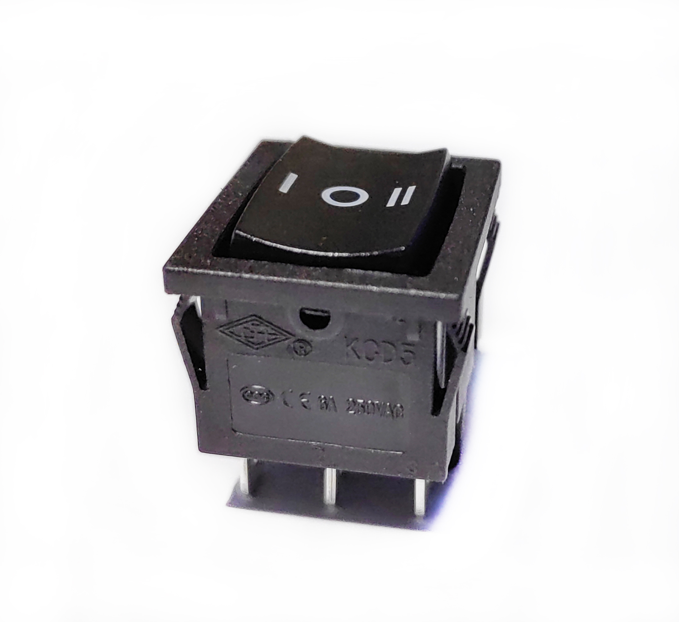 Factory supply 6A 250V 3 position on off on rocker switch