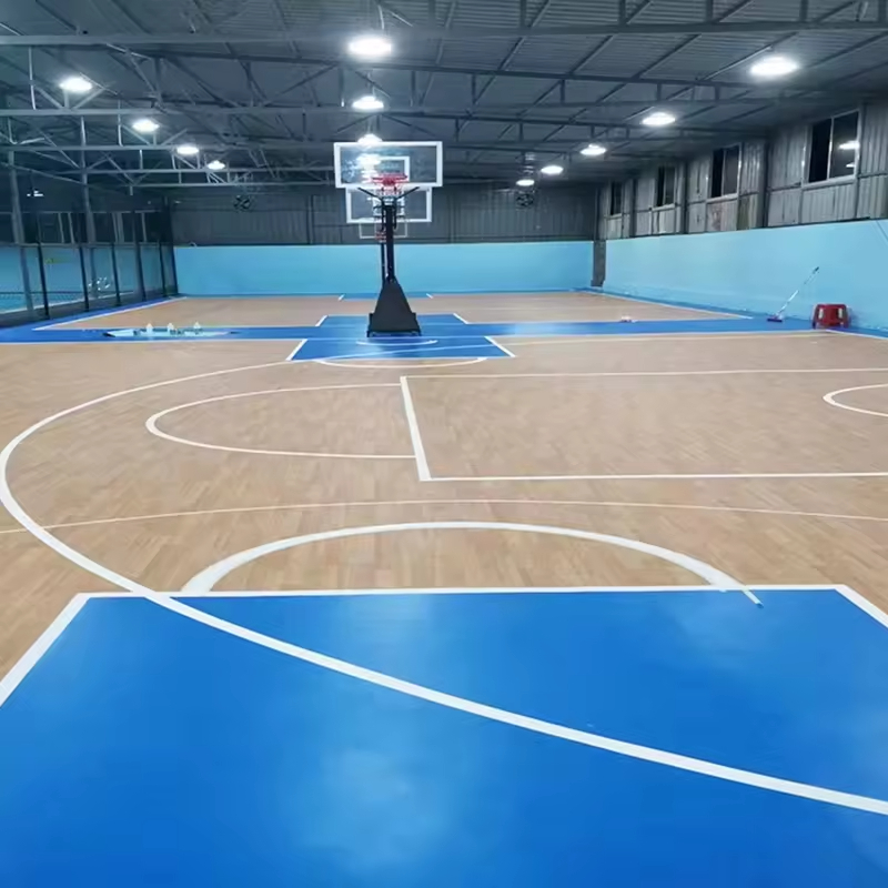 Indoor Roll Badminton Court Pvc Sports Vinyl Flooring