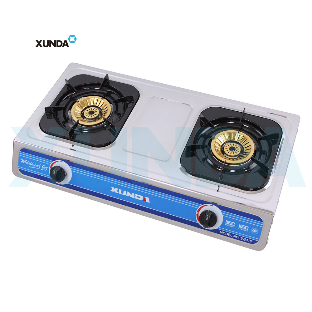 Xunda table top gas stove gas cooker 2-5318