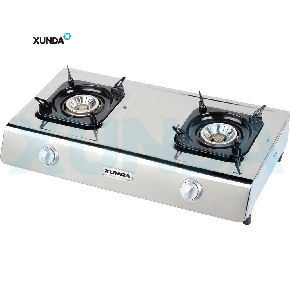 Xunda table top gas stove gas cooker 2-N5-H