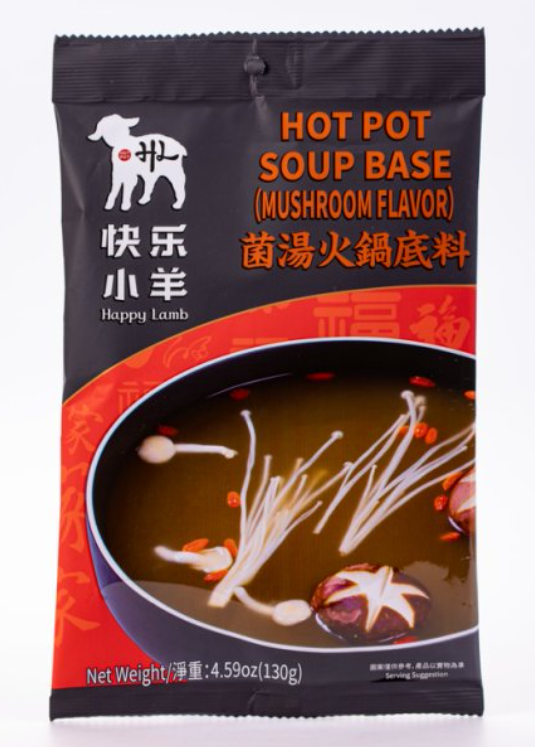 Happy Lamb-Hot Pot Soup Base(Mushroom Flavor)
