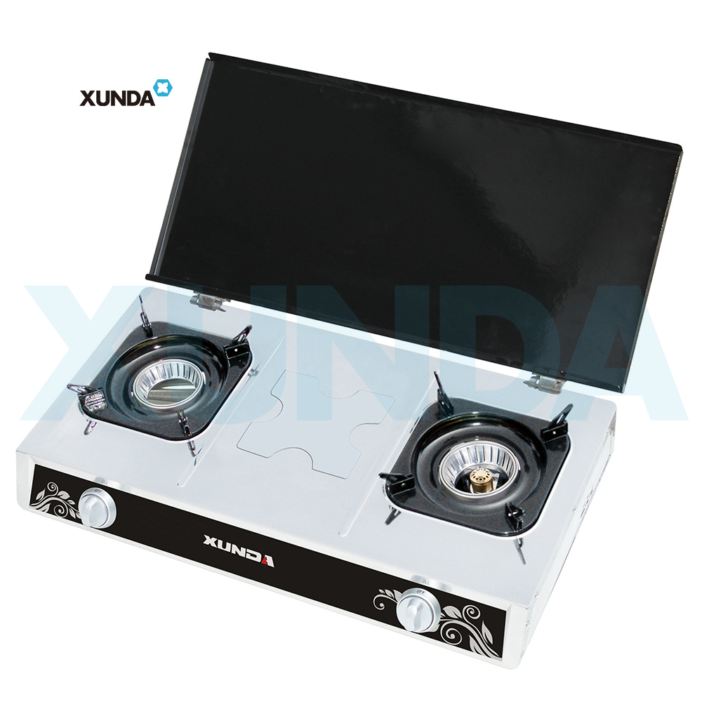 Xunda table top gas stove gas cooker 2-N9