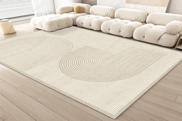 Wool carpet living room modern and simple