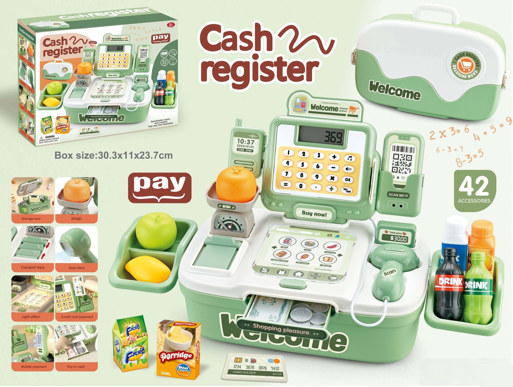 Cash register toy