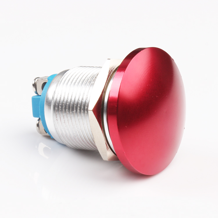 Factory supply 16mm metal red emergency stop switch
