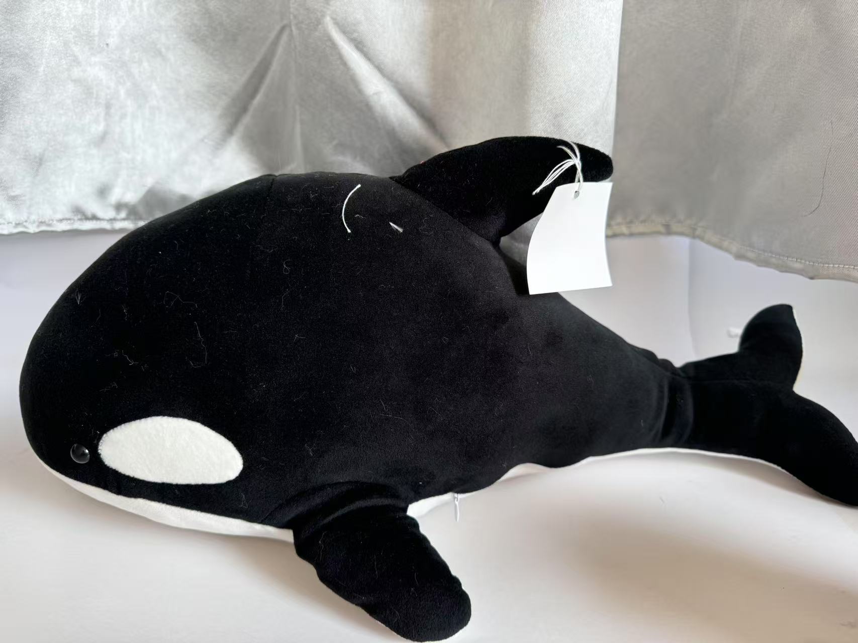Orca plush toy