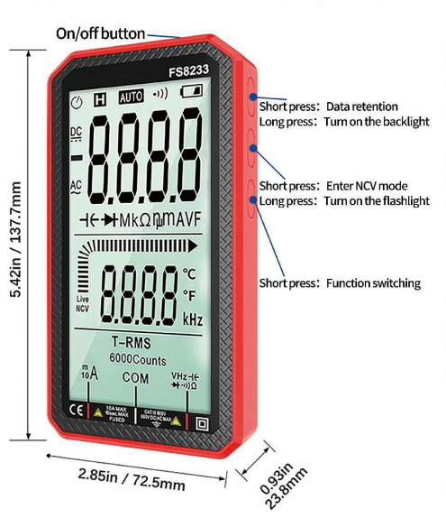 SHANGHAI SDAR ELECTRONIC INSTRUMENTS CO.,LTD. – tubo fluorescente 2
