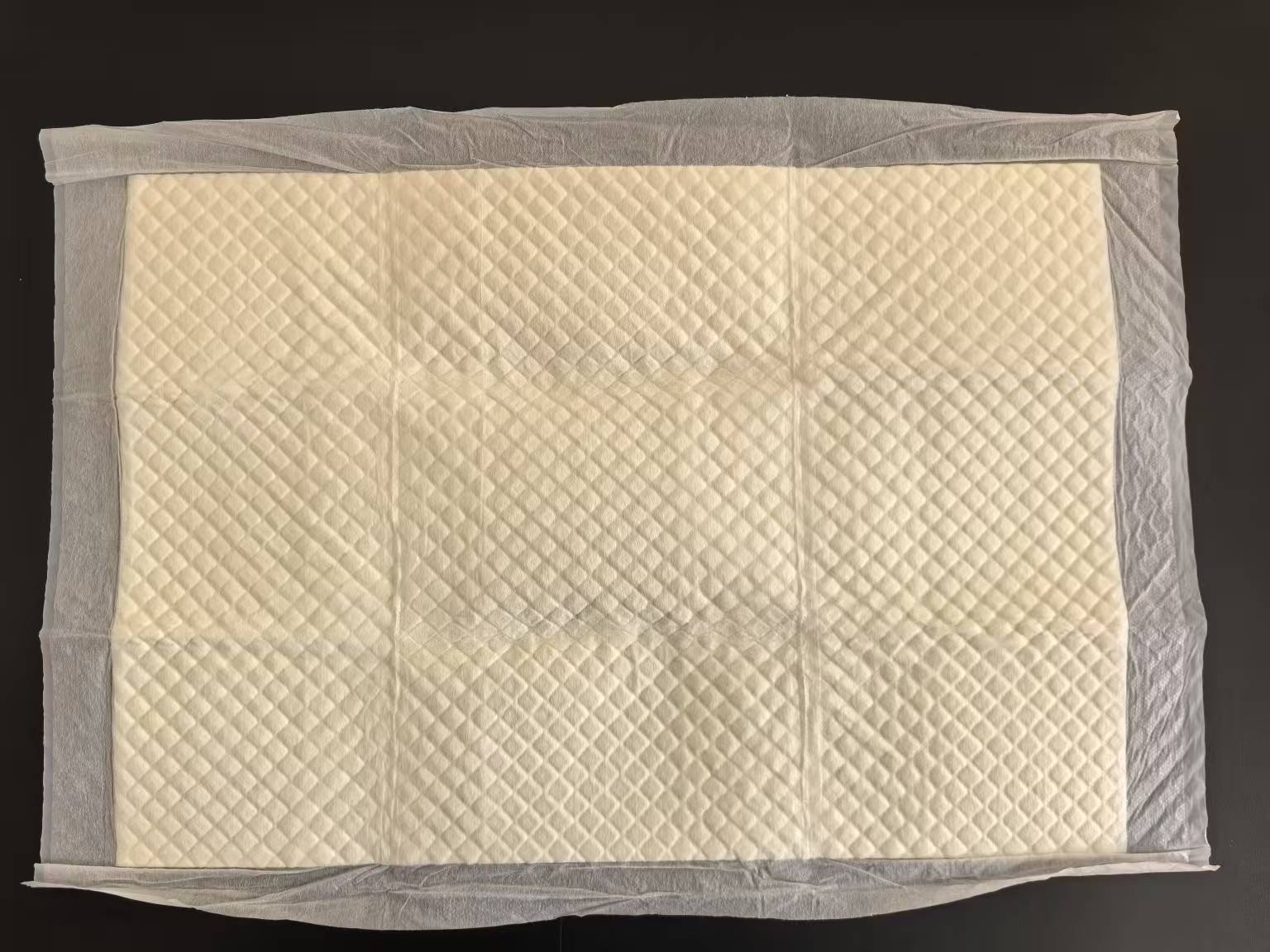 Central absorbent pad