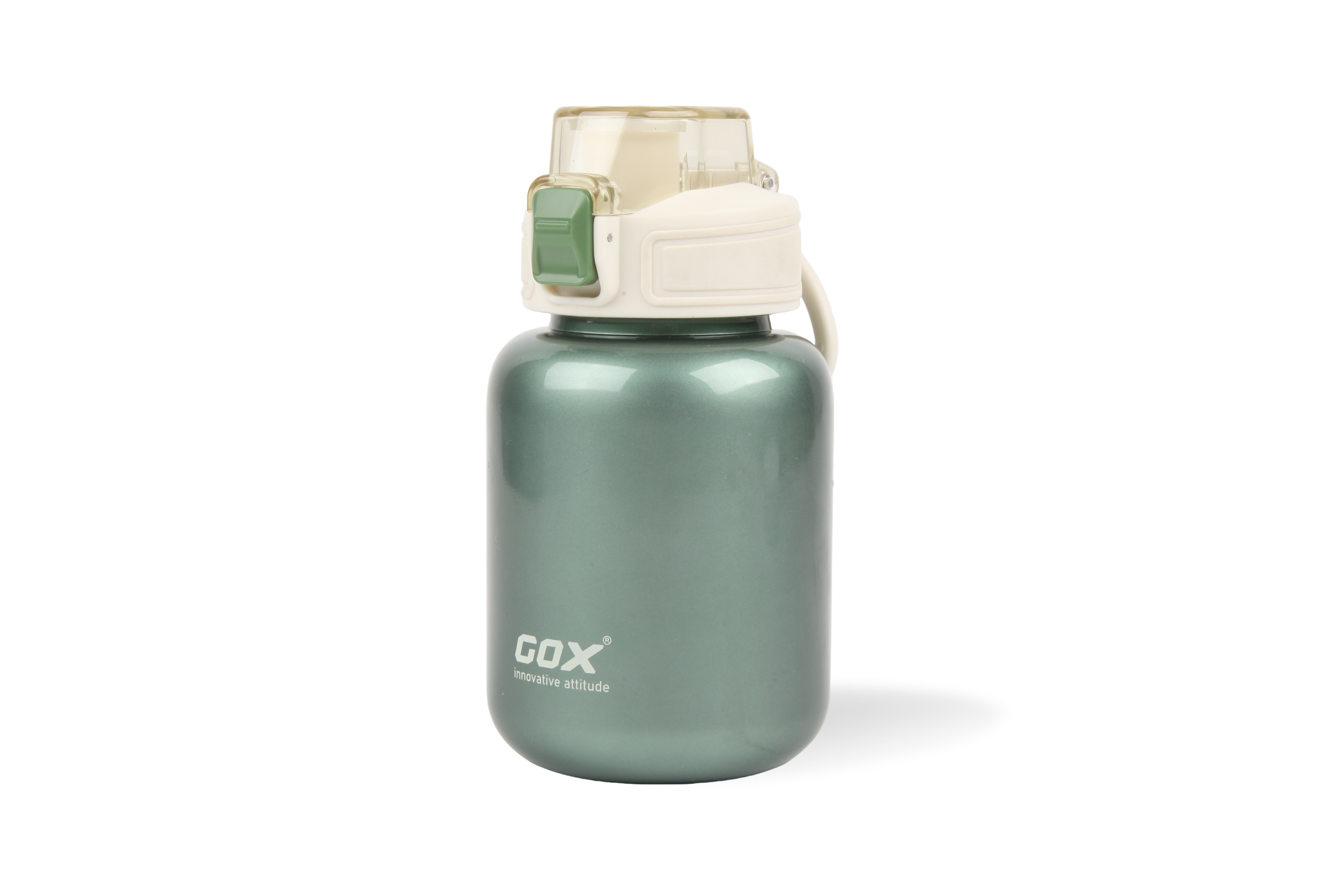 GOX Tritan BPA Free Water Bottle with Auto-open lid & Carrying Handle Loop