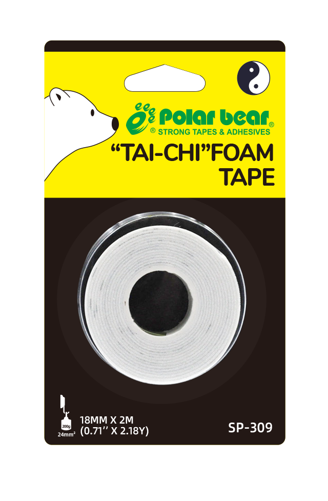 Tai-chi foam tape