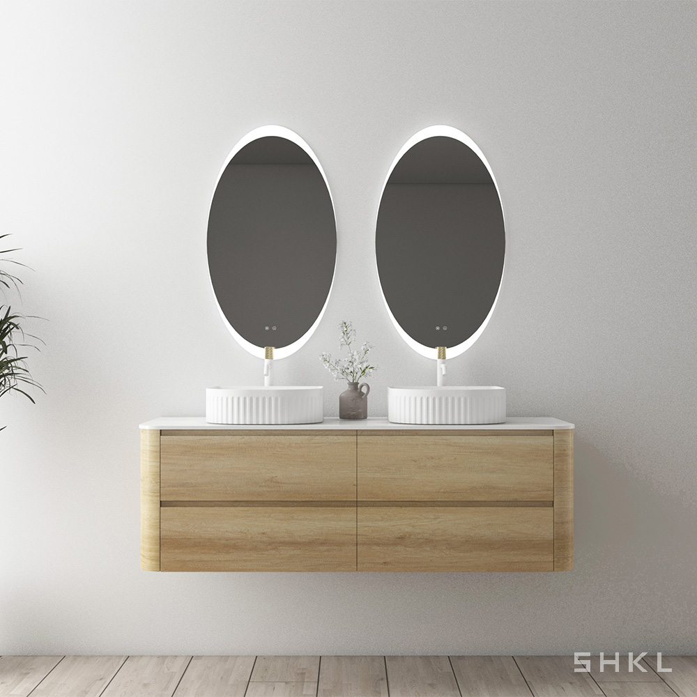SHKL Double Sink Bathroom Vanity