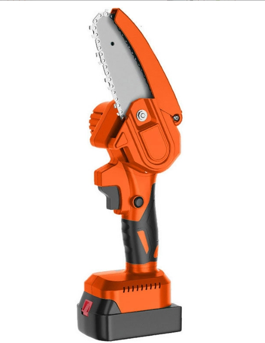 Rechargeable chainsaw, mini portable lithium electric saw