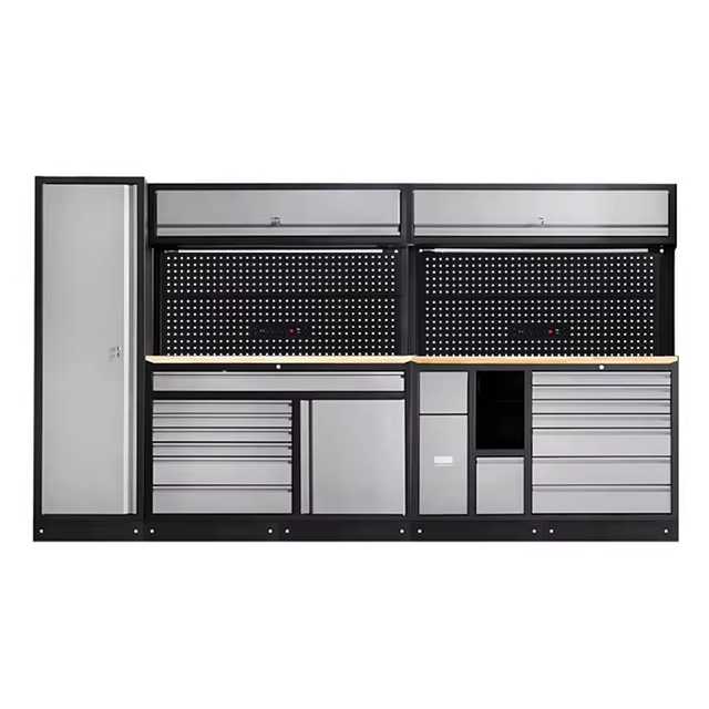 Garage tool cabinet