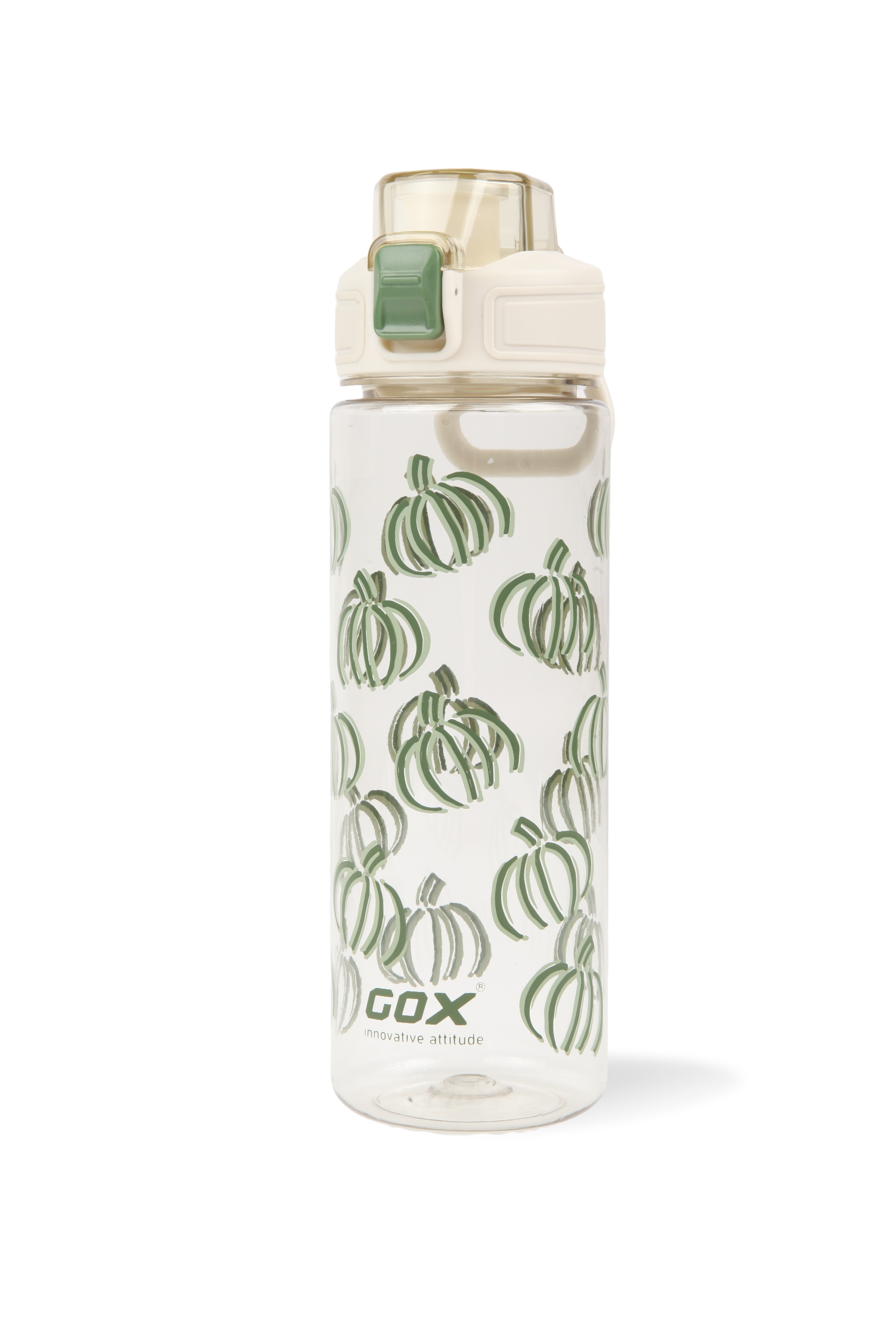 GOX Tritan BPA Free Water Bottle with Auto-open lid & Carrying Handle Loop