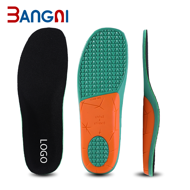 3angni Arch support PU shock absorbing work insole