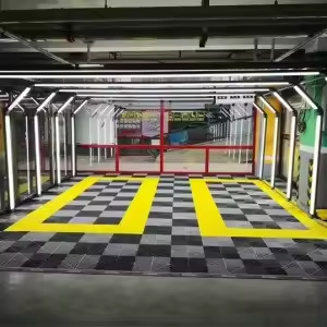 Factory Hot Selling New Style Plastic PP Interlocking Flooring Garage Tiles for Car Wash Shop