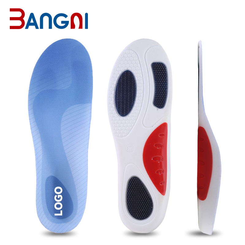 3angni PU arch support running sport insole
