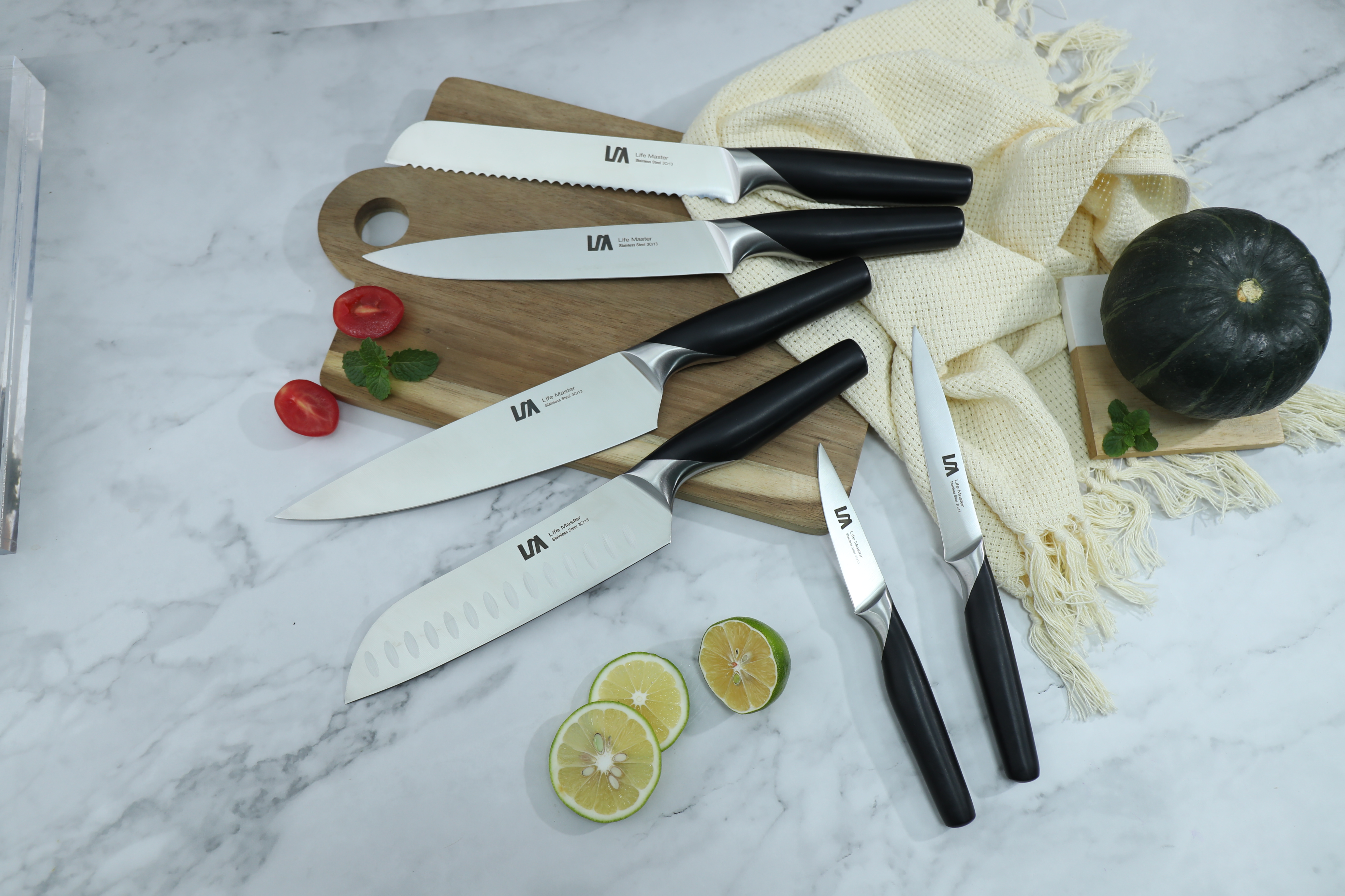 B207 kitchen knife set