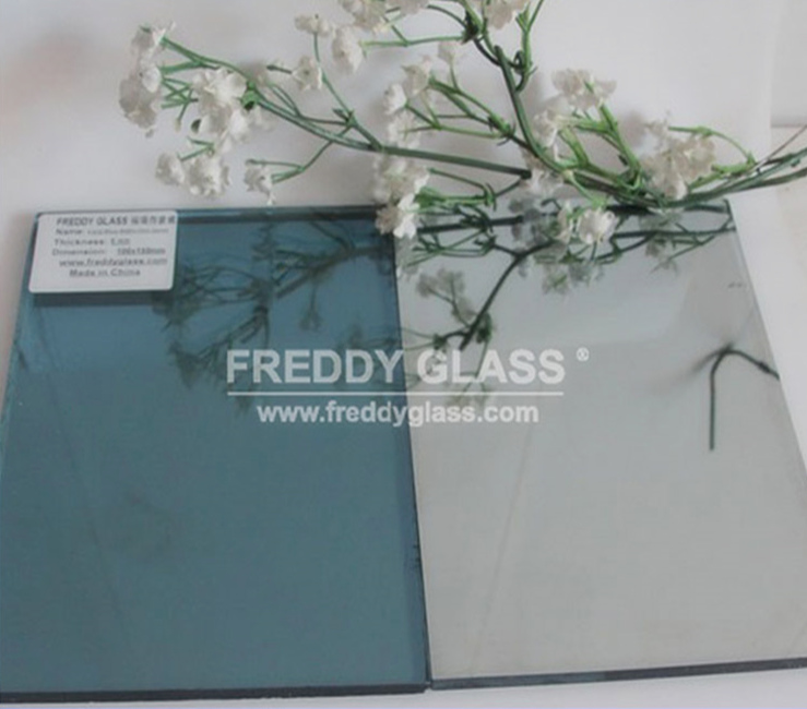 Ford blue reflective glass