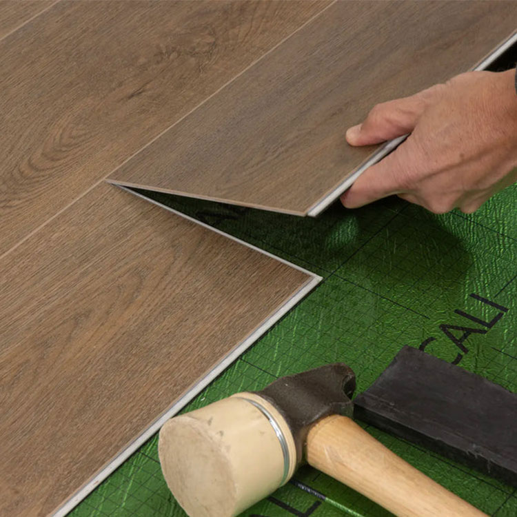 PVC Click Lock Floor Waterproof SPC Flooring 5mm