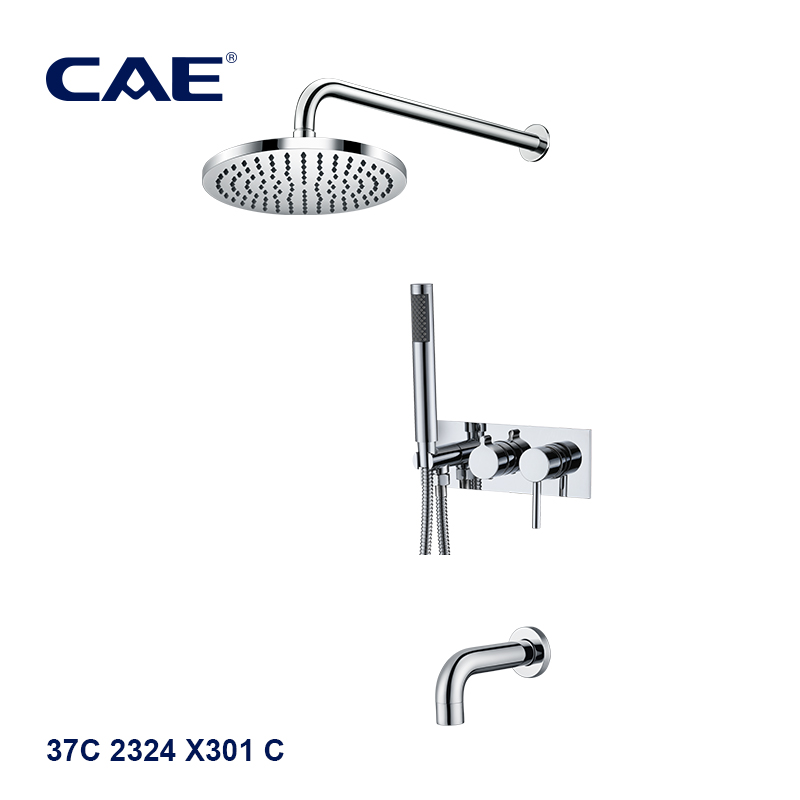 CAE 2-way concealed shower / bath mixer combination (Horizontal type) 37C 2324 X301 C