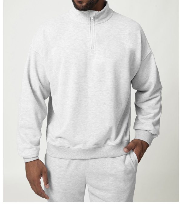 Zipper sports casual sweatshirt