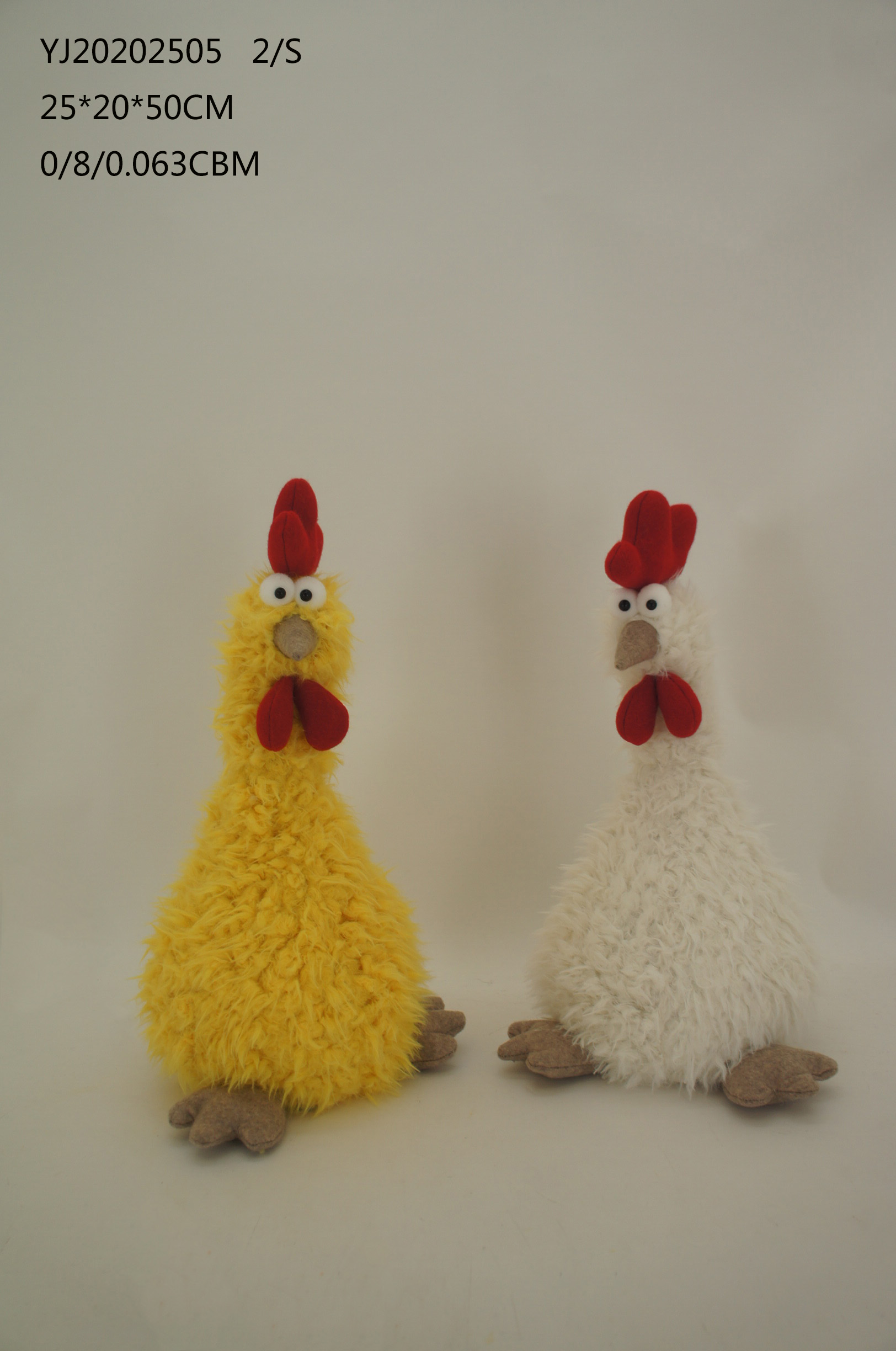 Fabric Sitting Chicken