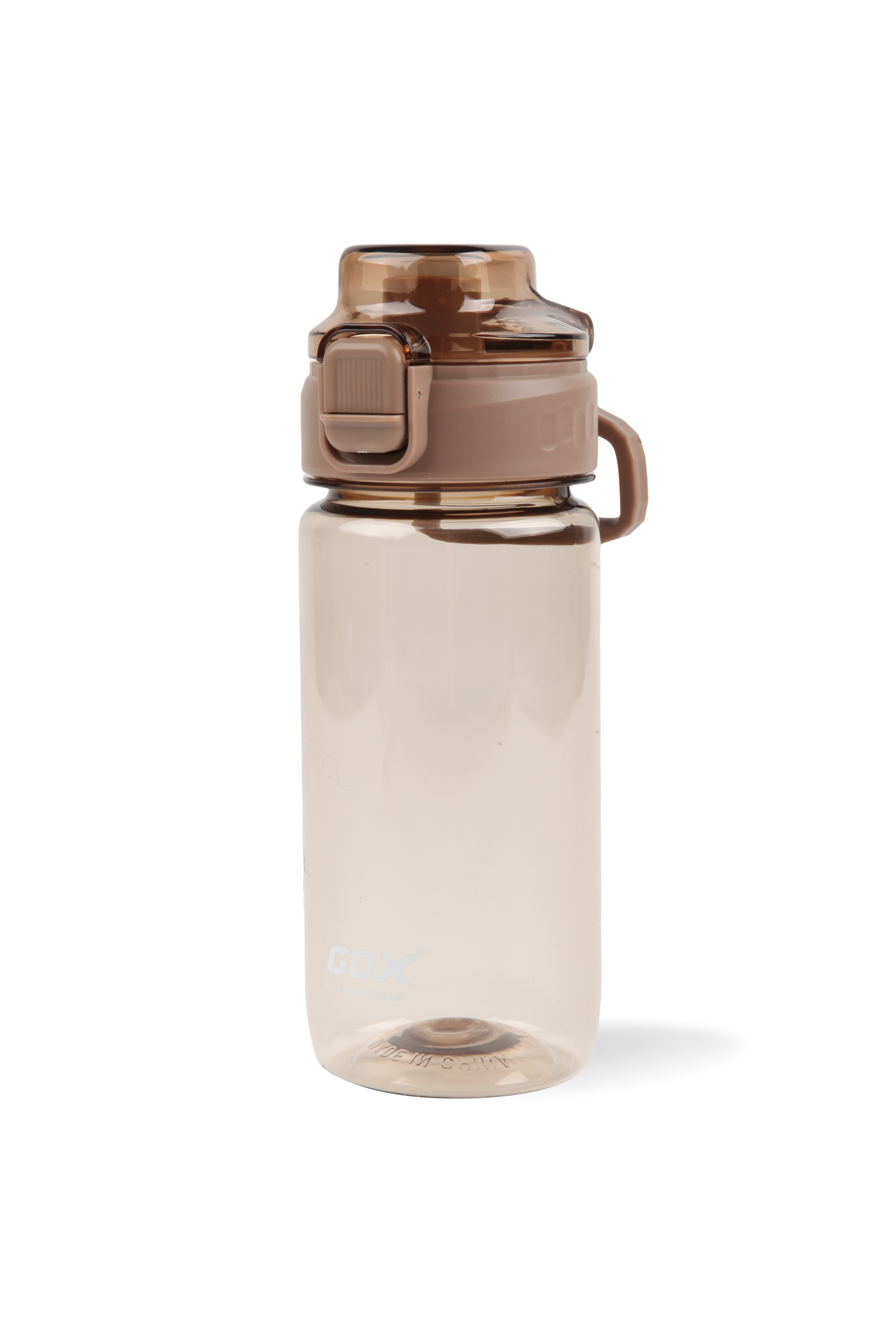 GOX Tritan BPA Free Water Bottle with straw with Auto-open lid & Carrying Handle