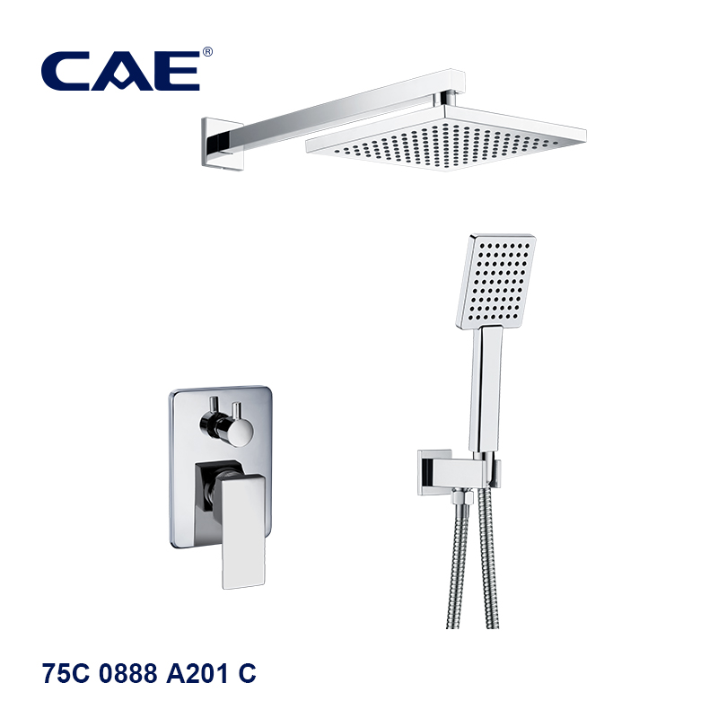 CAE 2-way concealed shower mixer combination 75C 0888 A201 C