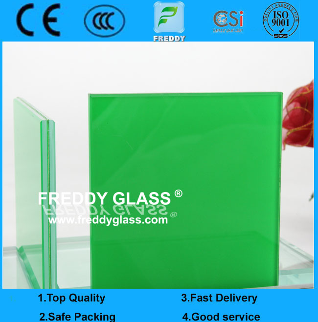 Clear Nature Green Laminated Glass