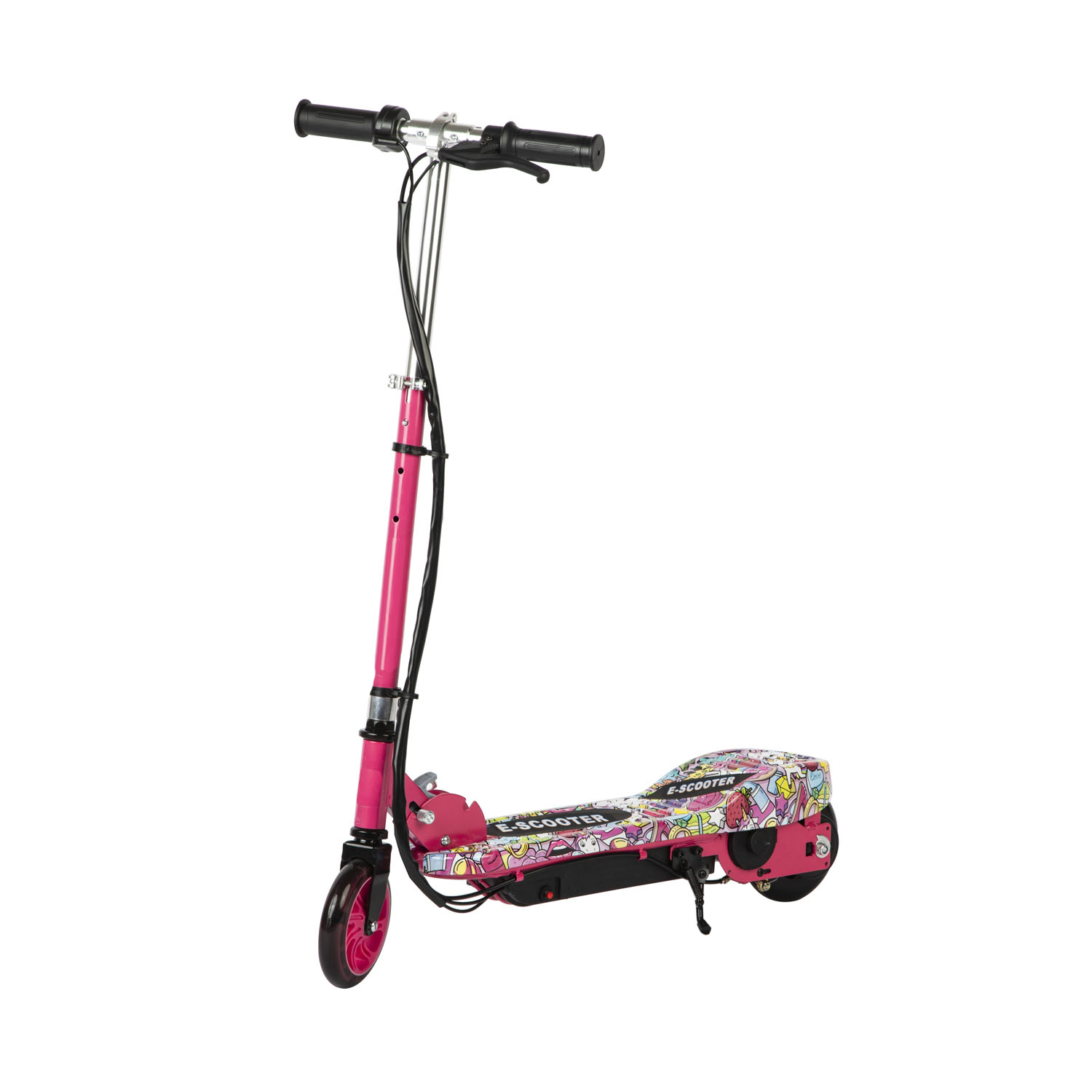 Hot selling two wheels smart kids electric scooter with LED light and flash front wheel