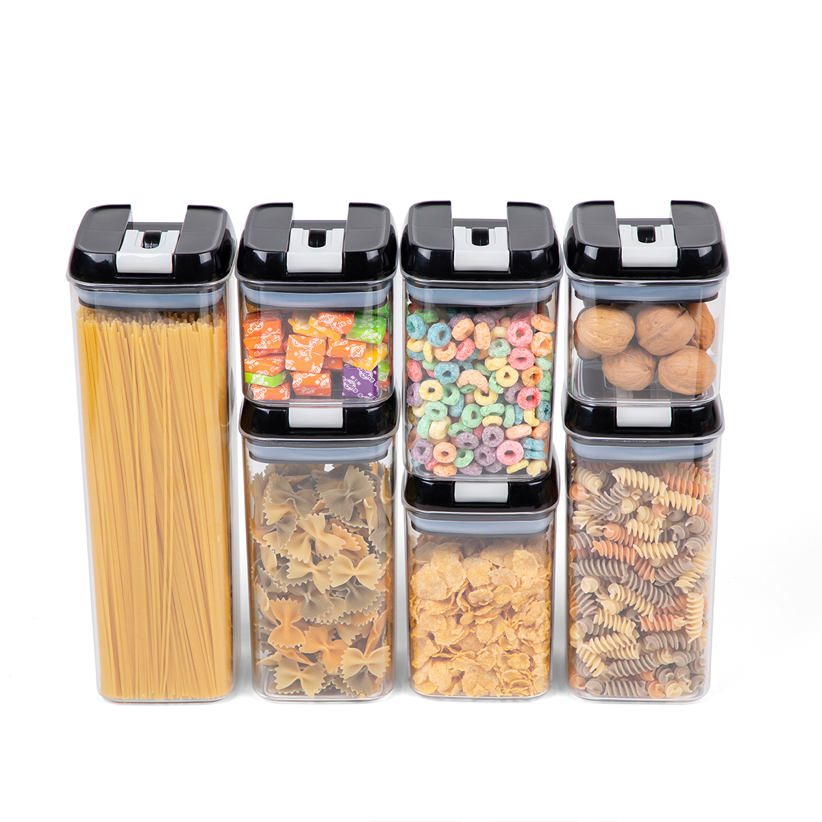 ABS buckle ring grain tank seven-piece set