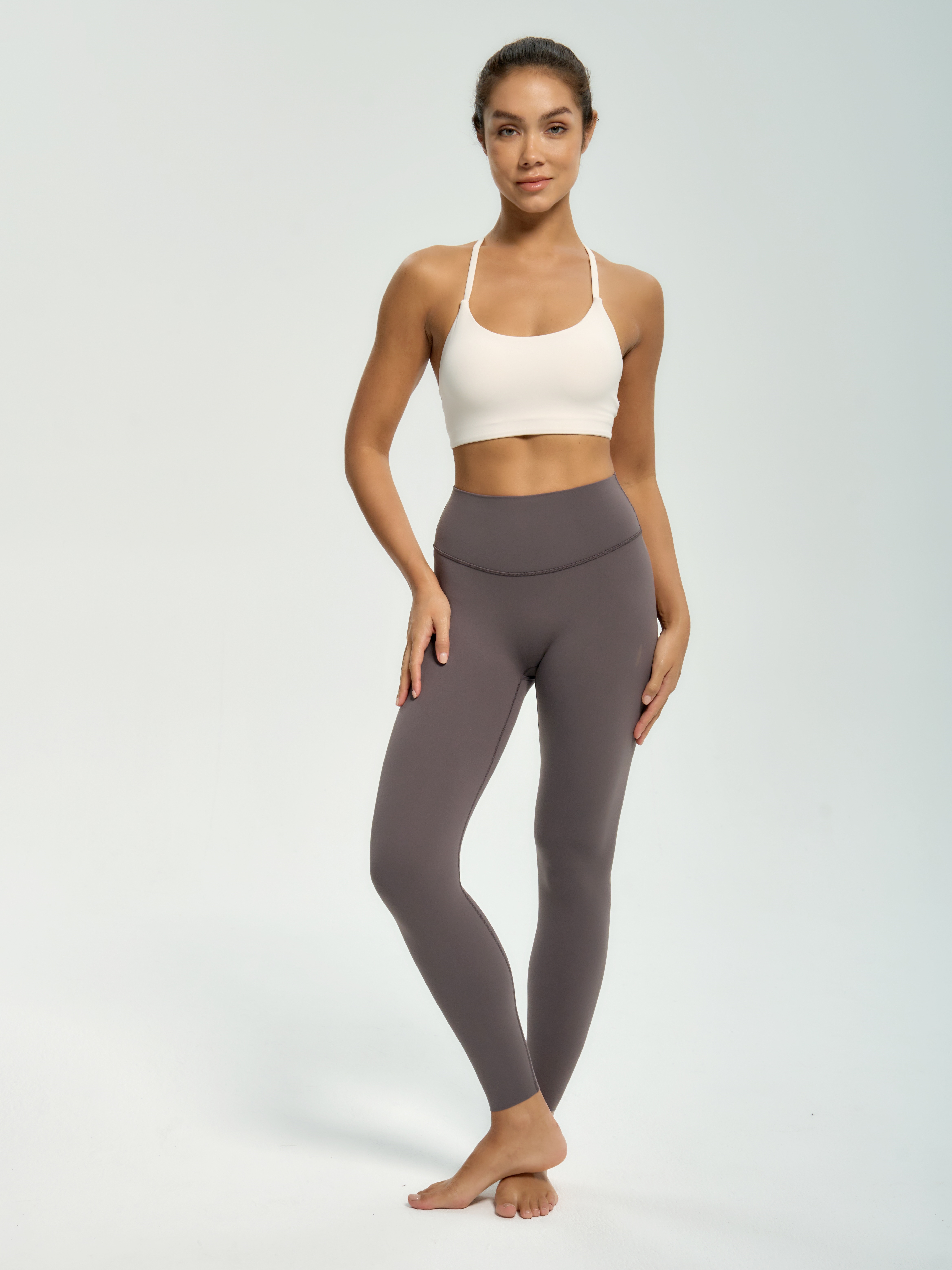 High-Waisted Butt-Lifting Bare Feel Yoga Pants