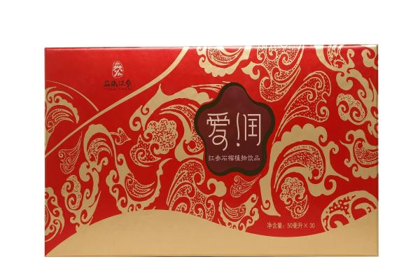 Red ginseng pomegranate plant beverage
