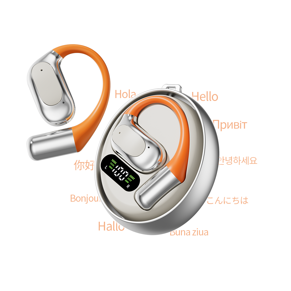 OWS Real-Time Translator for 144 Languages & Accents Headphones Translator Ideal for Travel Business