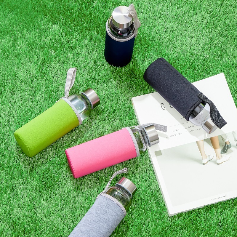 High borosilicate glass bottle