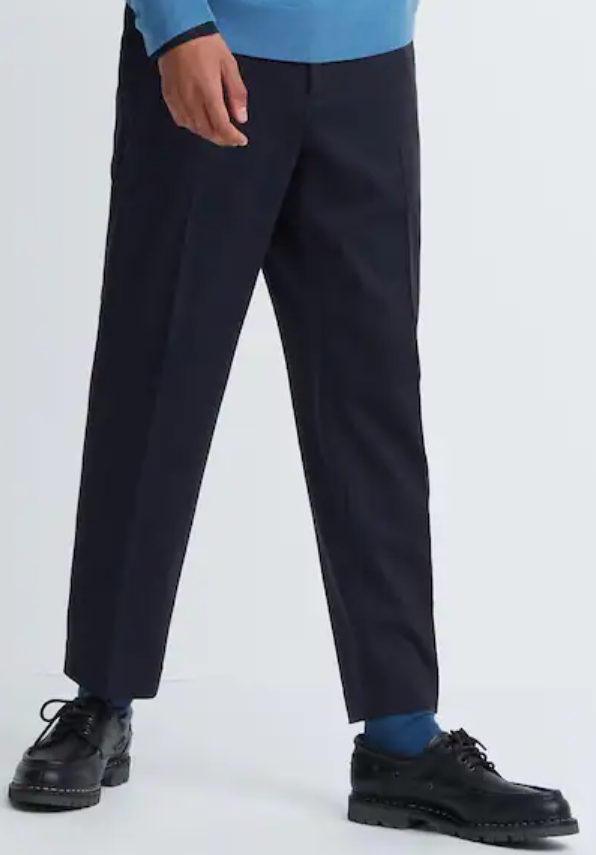 Smart Striped Ankle Length Trousers
