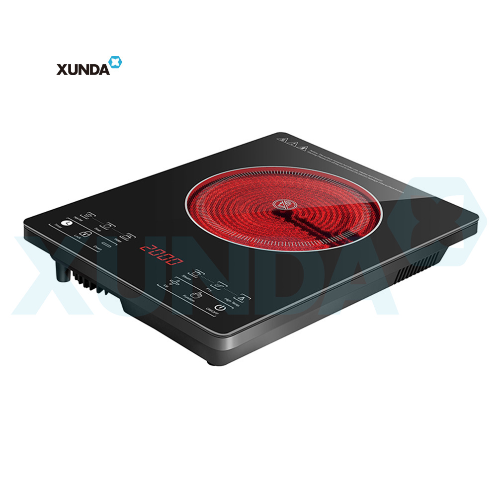 XUNDA infrared cooking electric stove,electric stove kitchen product ceramic panel XD-J21
