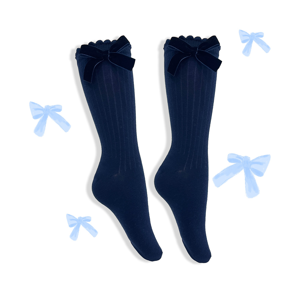 Children Bow Socks