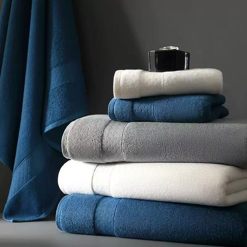 Adults and children home wash antibacterial cotton towel hotel hostel beauty salon bath towel custom