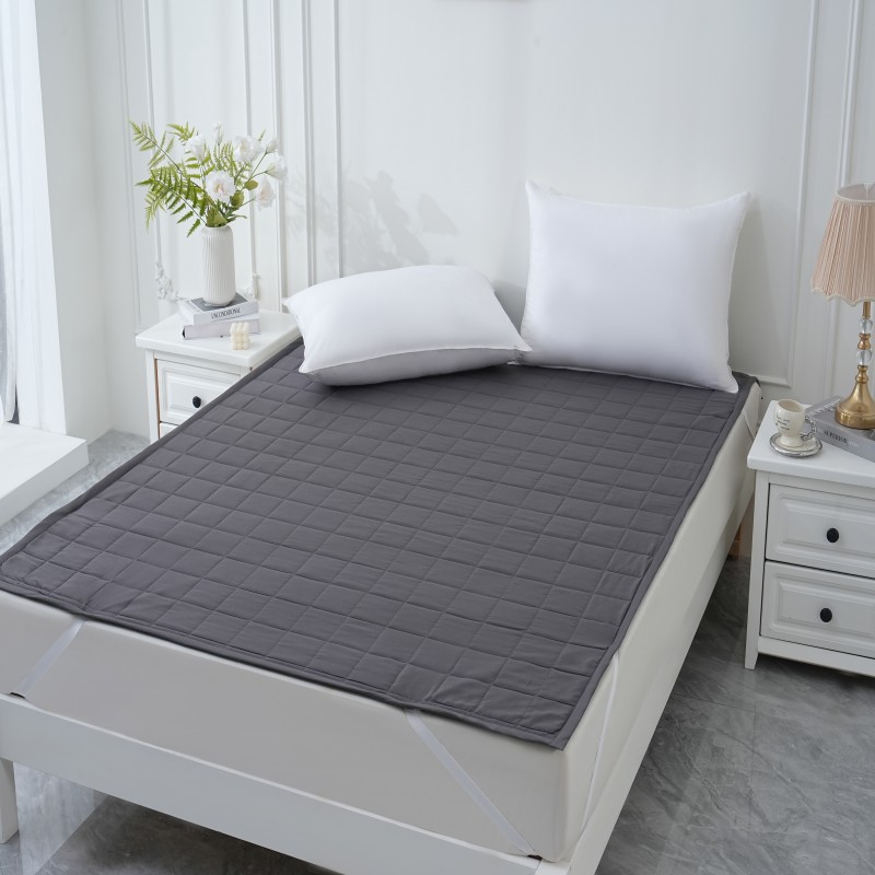 Polyester Microfiber Quilted Waterproof Mattress Topper/Pad