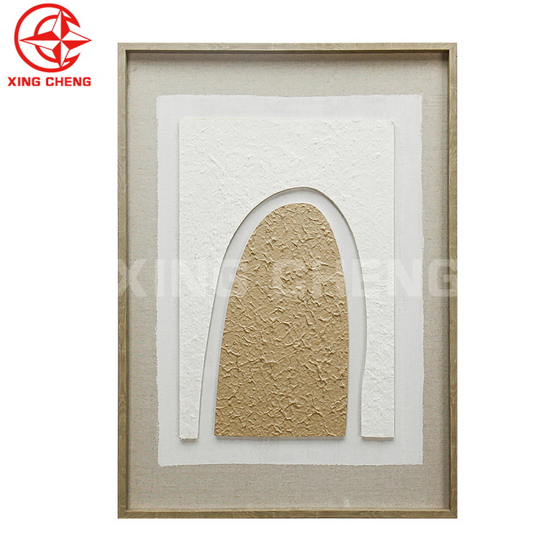 XINGCHENG Modern Fashion Abstract Design Framed Canvas