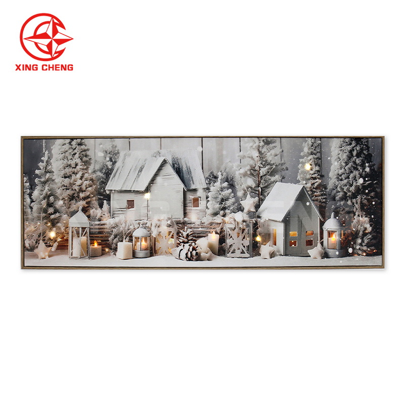 XINGCHENG Christmas style wall hanging with LED