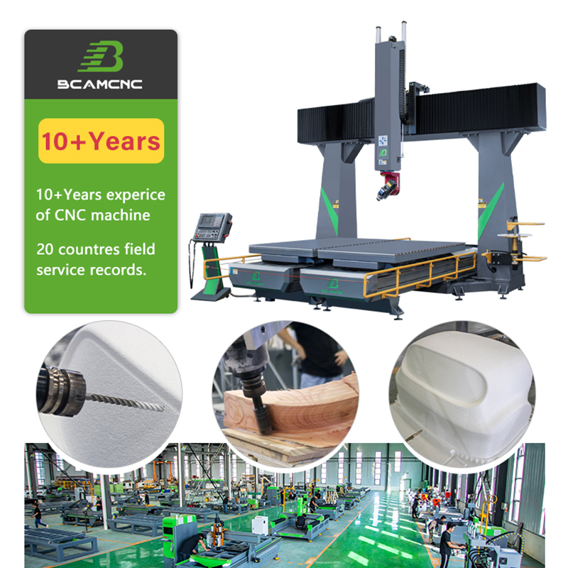 BCAMCNC 5 Axis CNC Router Machie 3D Sculpture 1325 1530 Wood Cnc Router