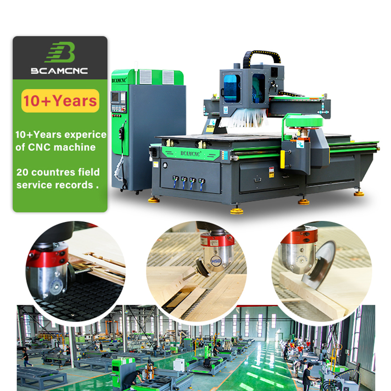 BCAMCNC D Series High Precision 3 Axis Wood Router 1325 1530 Solid Wood Furniture Door CNC Router