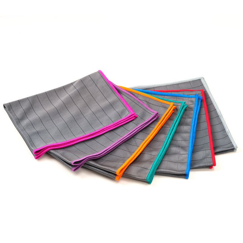 Lint Free Carbon Microfiber Cleaning Cloth Glass cloth